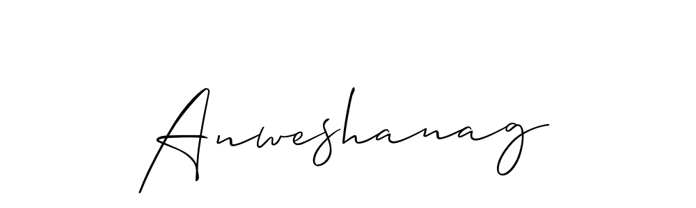 if you are searching for the best signature style for your name Anweshanag. so please give up your signature search. here we have designed multiple signature styles  using Allison_Script. Anweshanag signature style 2 images and pictures png