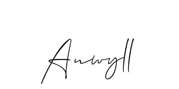 Also we have Anwyll name is the best signature style. Create professional handwritten signature collection using Allison_Script autograph style. Anwyll signature style 2 images and pictures png