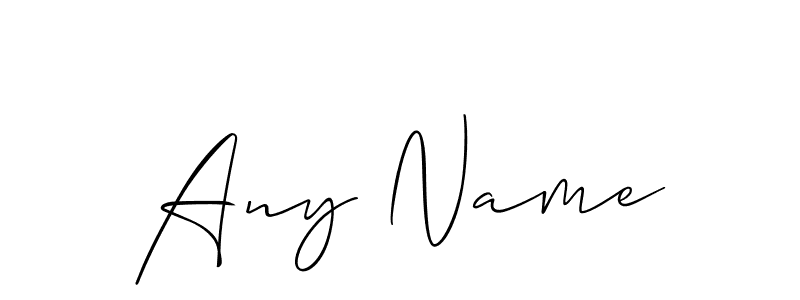 if you are searching for the best signature style for your name Any Name. so please give up your signature search. here we have designed multiple signature styles  using Allison_Script. Any Name signature style 2 images and pictures png