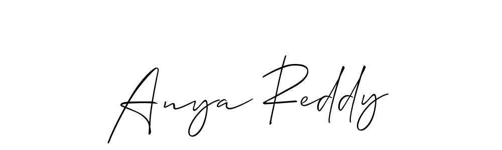 Make a beautiful signature design for name Anya Reddy. Use this online signature maker to create a handwritten signature for free. Anya Reddy signature style 2 images and pictures png