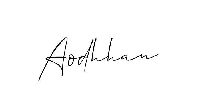 Also You can easily find your signature by using the search form. We will create Aodhhan name handwritten signature images for you free of cost using Allison_Script sign style. Aodhhan signature style 2 images and pictures png