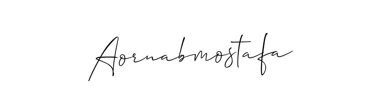 Best and Professional Signature Style for Aornabmostafa. Allison_Script Best Signature Style Collection. Aornabmostafa signature style 2 images and pictures png