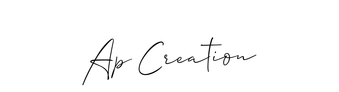Here are the top 10 professional signature styles for the name Ap Creation. These are the best autograph styles you can use for your name. Ap Creation signature style 2 images and pictures png