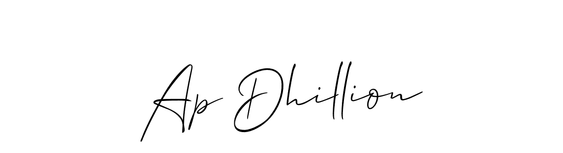 Here are the top 10 professional signature styles for the name Ap Dhillion. These are the best autograph styles you can use for your name. Ap Dhillion signature style 2 images and pictures png