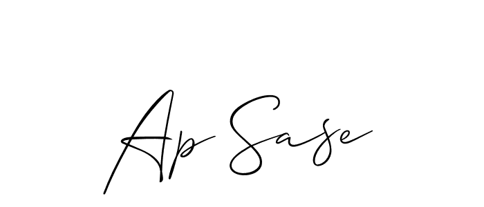 It looks lik you need a new signature style for name Ap Sase. Design unique handwritten (Allison_Script) signature with our free signature maker in just a few clicks. Ap Sase signature style 2 images and pictures png