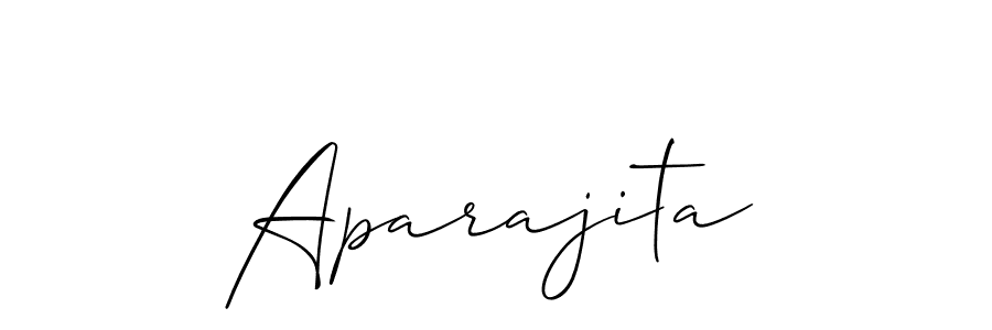 Also You can easily find your signature by using the search form. We will create Aparajita name handwritten signature images for you free of cost using Allison_Script sign style. Aparajita signature style 2 images and pictures png