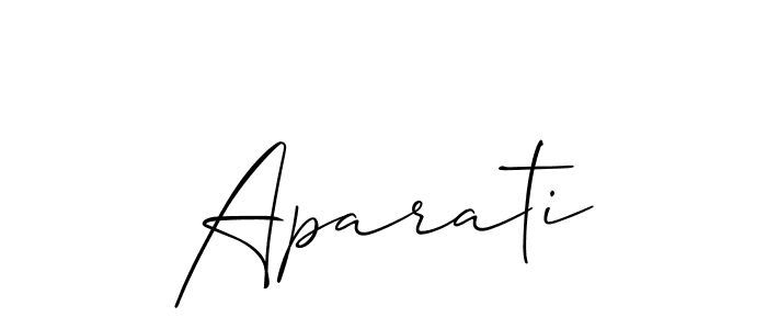 Once you've used our free online signature maker to create your best signature Allison_Script style, it's time to enjoy all of the benefits that Aparati name signing documents. Aparati signature style 2 images and pictures png