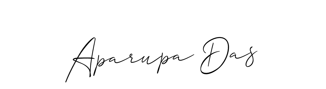 Similarly Allison_Script is the best handwritten signature design. Signature creator online .You can use it as an online autograph creator for name Aparupa Das. Aparupa Das signature style 2 images and pictures png