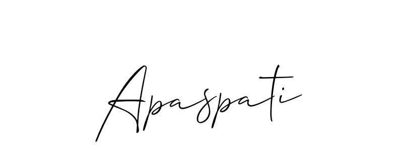 Also we have Apaspati name is the best signature style. Create professional handwritten signature collection using Allison_Script autograph style. Apaspati signature style 2 images and pictures png