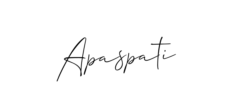 Also we have Apaspati name is the best signature style. Create professional handwritten signature collection using Allison_Script autograph style. Apaspati signature style 2 images and pictures png