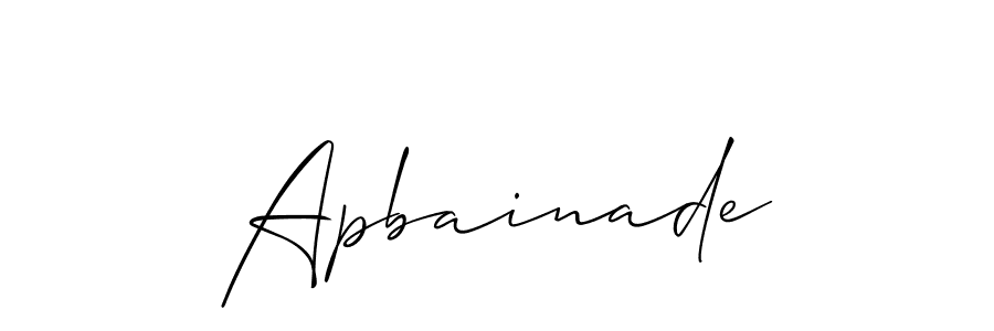 Once you've used our free online signature maker to create your best signature Allison_Script style, it's time to enjoy all of the benefits that Apbainade name signing documents. Apbainade signature style 2 images and pictures png