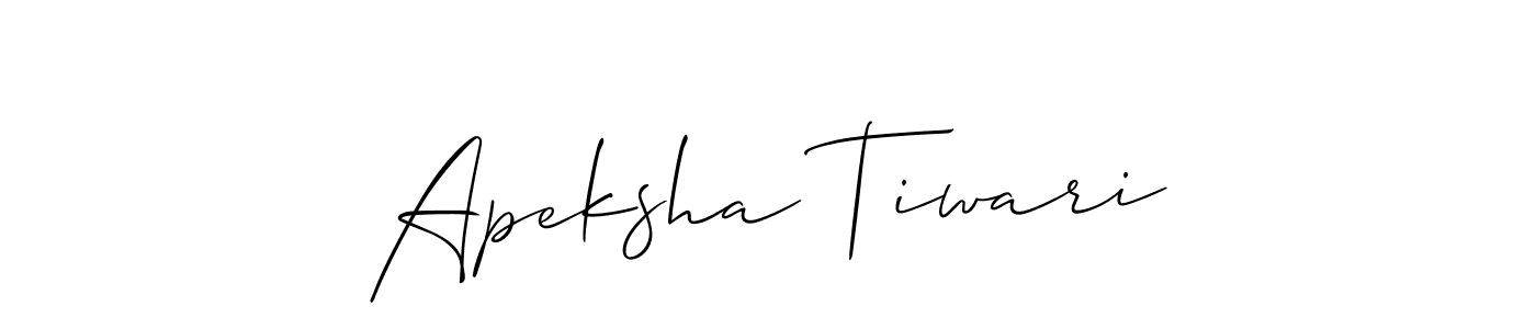 How to Draw Apeksha Tiwari signature style? Allison_Script is a latest design signature styles for name Apeksha Tiwari. Apeksha Tiwari signature style 2 images and pictures png