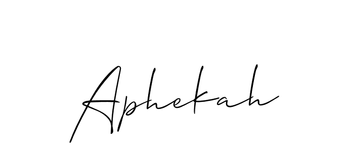 This is the best signature style for the Aphekah name. Also you like these signature font (Allison_Script). Mix name signature. Aphekah signature style 2 images and pictures png