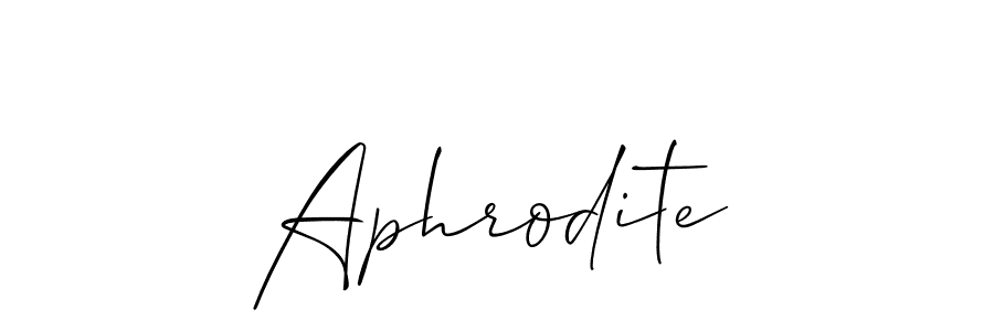 Make a beautiful signature design for name Aphrodite. Use this online signature maker to create a handwritten signature for free. Aphrodite signature style 2 images and pictures png