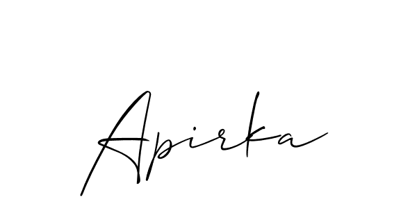 Here are the top 10 professional signature styles for the name Apirka. These are the best autograph styles you can use for your name. Apirka signature style 2 images and pictures png