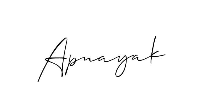 Once you've used our free online signature maker to create your best signature Allison_Script style, it's time to enjoy all of the benefits that Apnayak name signing documents. Apnayak signature style 2 images and pictures png