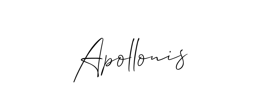 Also You can easily find your signature by using the search form. We will create Apollonis name handwritten signature images for you free of cost using Allison_Script sign style. Apollonis signature style 2 images and pictures png