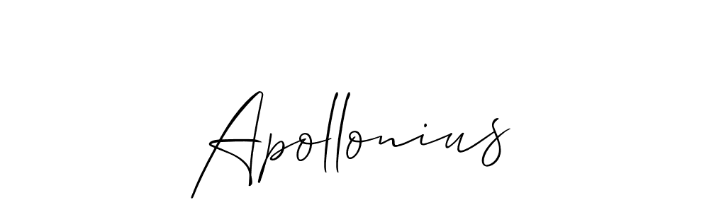 Make a beautiful signature design for name Apollonius. Use this online signature maker to create a handwritten signature for free. Apollonius signature style 2 images and pictures png