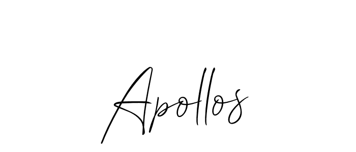 Make a beautiful signature design for name Apollos. Use this online signature maker to create a handwritten signature for free. Apollos signature style 2 images and pictures png