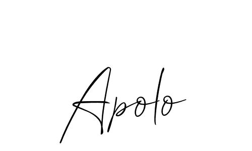 if you are searching for the best signature style for your name Apolo. so please give up your signature search. here we have designed multiple signature styles  using Allison_Script. Apolo signature style 2 images and pictures png