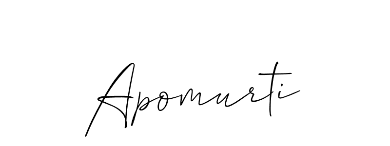 You can use this online signature creator to create a handwritten signature for the name Apomurti. This is the best online autograph maker. Apomurti signature style 2 images and pictures png