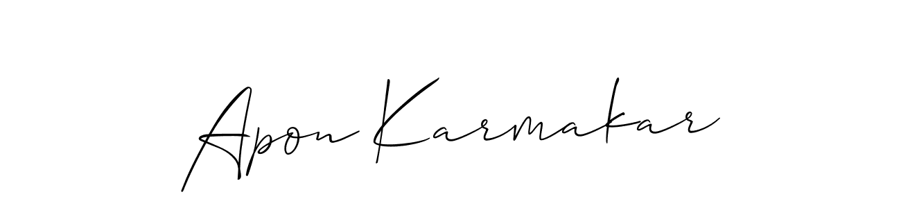 See photos of Apon Karmakar official signature by Spectra . Check more albums & portfolios. Read reviews & check more about Allison_Script font. Apon Karmakar signature style 2 images and pictures png