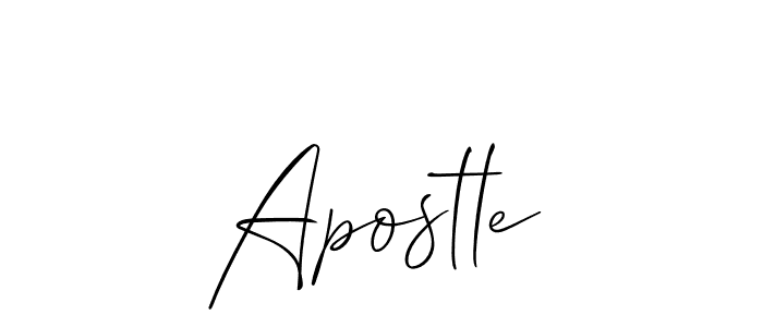 Also we have Apostle name is the best signature style. Create professional handwritten signature collection using Allison_Script autograph style. Apostle signature style 2 images and pictures png