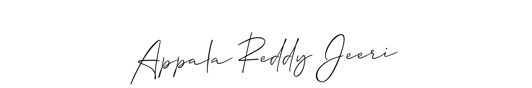 Once you've used our free online signature maker to create your best signature Allison_Script style, it's time to enjoy all of the benefits that Appala Reddy Jeeri name signing documents. Appala Reddy Jeeri signature style 2 images and pictures png