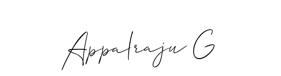 Once you've used our free online signature maker to create your best signature Allison_Script style, it's time to enjoy all of the benefits that Appalraju G name signing documents. Appalraju G signature style 2 images and pictures png