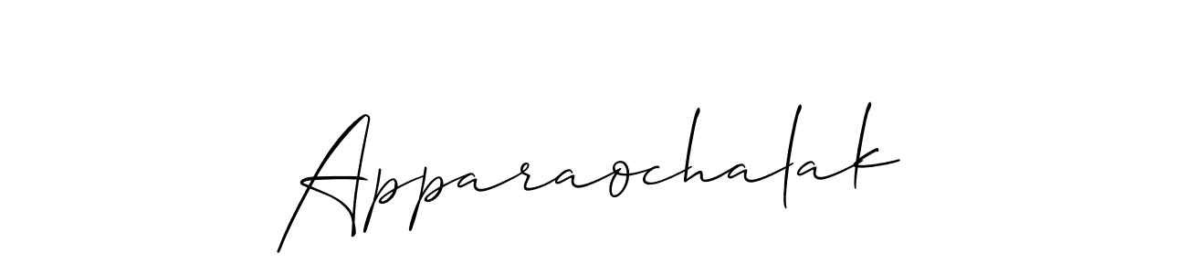 if you are searching for the best signature style for your name Apparaochalak. so please give up your signature search. here we have designed multiple signature styles  using Allison_Script. Apparaochalak signature style 2 images and pictures png
