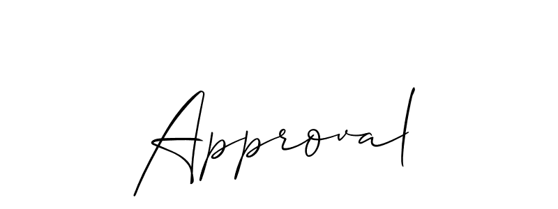 if you are searching for the best signature style for your name Approval. so please give up your signature search. here we have designed multiple signature styles  using Allison_Script. Approval signature style 2 images and pictures png