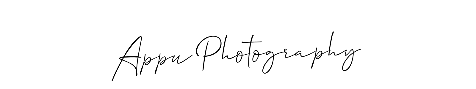 See photos of Appu Photography official signature by Spectra . Check more albums & portfolios. Read reviews & check more about Allison_Script font. Appu Photography signature style 2 images and pictures png