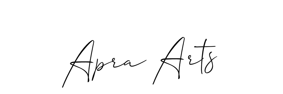 Make a short Apra Arts signature style. Manage your documents anywhere anytime using Allison_Script. Create and add eSignatures, submit forms, share and send files easily. Apra Arts signature style 2 images and pictures png