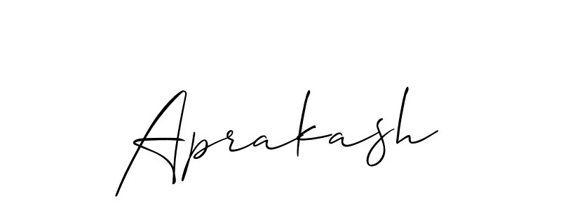 You can use this online signature creator to create a handwritten signature for the name Aprakash. This is the best online autograph maker. Aprakash signature style 2 images and pictures png