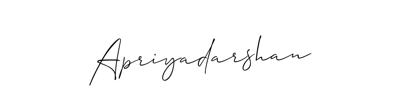 You can use this online signature creator to create a handwritten signature for the name Apriyadarshan. This is the best online autograph maker. Apriyadarshan signature style 2 images and pictures png