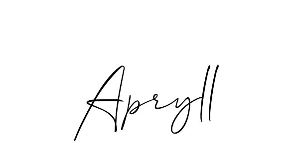 Once you've used our free online signature maker to create your best signature Allison_Script style, it's time to enjoy all of the benefits that Apryll name signing documents. Apryll signature style 2 images and pictures png