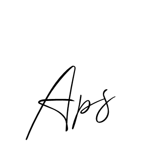 Make a beautiful signature design for name Aps. Use this online signature maker to create a handwritten signature for free. Aps signature style 2 images and pictures png