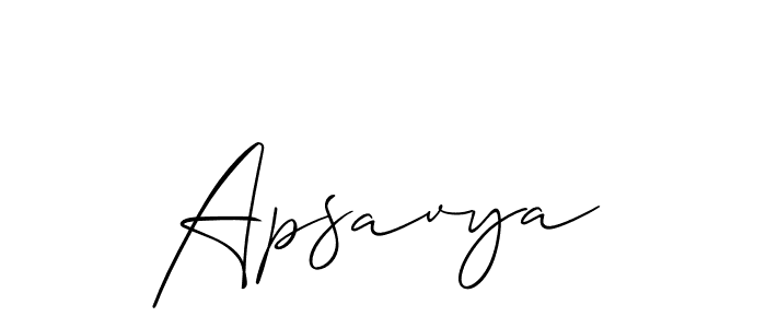 if you are searching for the best signature style for your name Apsavya. so please give up your signature search. here we have designed multiple signature styles  using Allison_Script. Apsavya signature style 2 images and pictures png