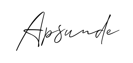 How to make Apsunde signature? Allison_Script is a professional autograph style. Create handwritten signature for Apsunde name. Apsunde signature style 2 images and pictures png