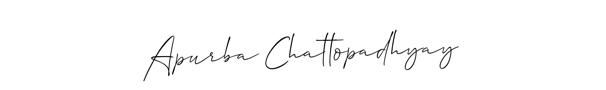 Similarly Allison_Script is the best handwritten signature design. Signature creator online .You can use it as an online autograph creator for name Apurba Chattopadhyay. Apurba Chattopadhyay signature style 2 images and pictures png