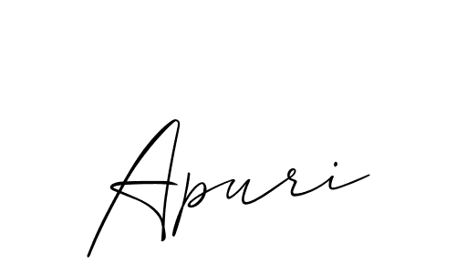 Here are the top 10 professional signature styles for the name Apuri. These are the best autograph styles you can use for your name. Apuri signature style 2 images and pictures png