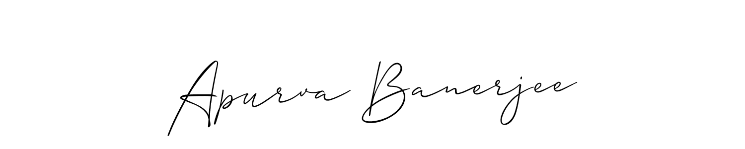 Similarly Allison_Script is the best handwritten signature design. Signature creator online .You can use it as an online autograph creator for name Apurva Banerjee. Apurva Banerjee signature style 2 images and pictures png