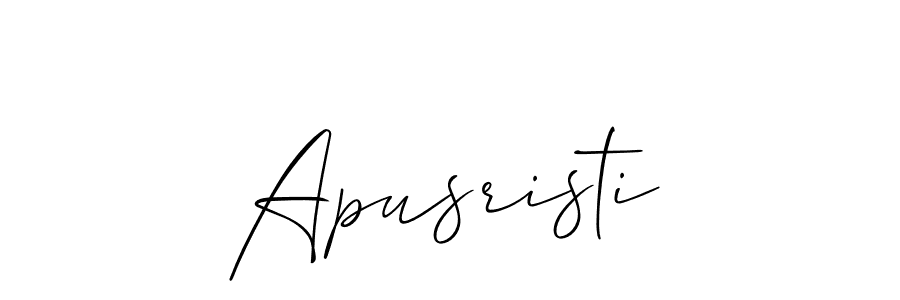 You can use this online signature creator to create a handwritten signature for the name Apusristi. This is the best online autograph maker. Apusristi signature style 2 images and pictures png