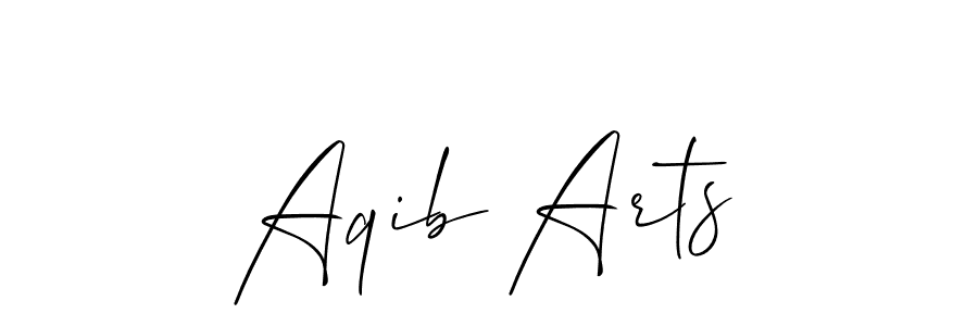 Here are the top 10 professional signature styles for the name Aqib Arts. These are the best autograph styles you can use for your name. Aqib Arts signature style 2 images and pictures png