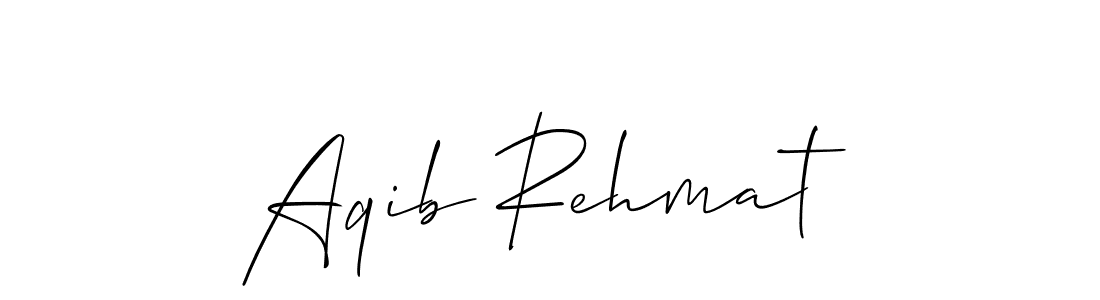if you are searching for the best signature style for your name Aqib Rehmat. so please give up your signature search. here we have designed multiple signature styles  using Allison_Script. Aqib Rehmat signature style 2 images and pictures png