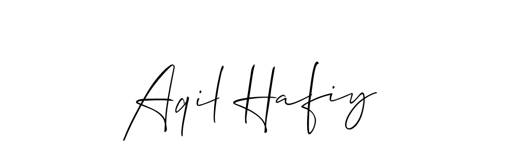 How to Draw Aqil Hafiy signature style? Allison_Script is a latest design signature styles for name Aqil Hafiy. Aqil Hafiy signature style 2 images and pictures png