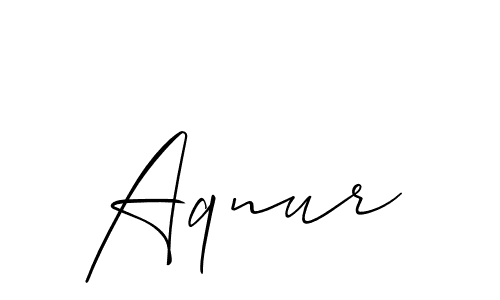 This is the best signature style for the Aqnur name. Also you like these signature font (Allison_Script). Mix name signature. Aqnur signature style 2 images and pictures png