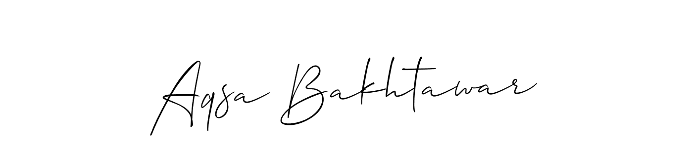 Best and Professional Signature Style for Aqsa Bakhtawar. Allison_Script Best Signature Style Collection. Aqsa Bakhtawar signature style 2 images and pictures png