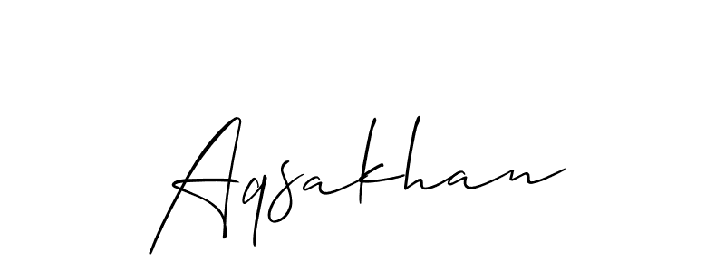 Here are the top 10 professional signature styles for the name Aqsakhan. These are the best autograph styles you can use for your name. Aqsakhan signature style 2 images and pictures png