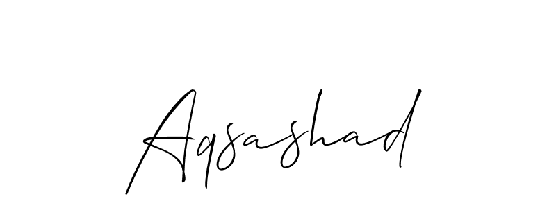 You can use this online signature creator to create a handwritten signature for the name Aqsashad. This is the best online autograph maker. Aqsashad signature style 2 images and pictures png